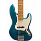 Used Squier Classic Vibe 70's Jazz Bass V Ocean Turquoise Solid Body Electric Guitar