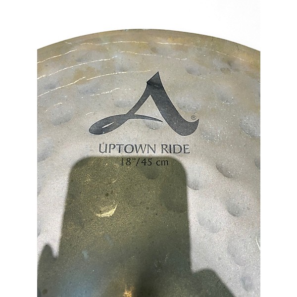 Used Zildjian 18in A Series Uptown Ride Cymbal