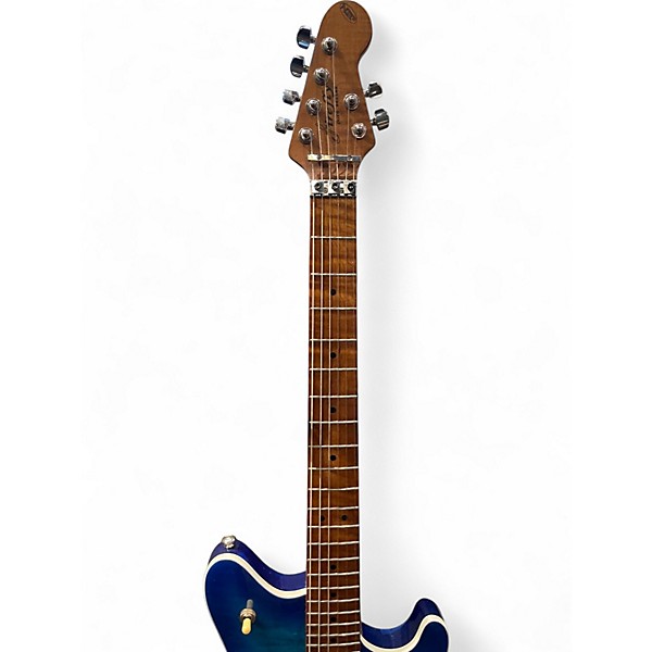 Used Firefly FFMN Blue Solid Body Electric Guitar