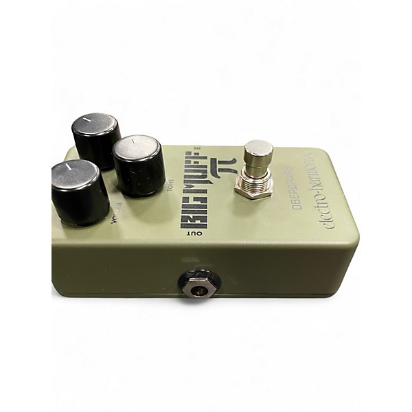 Used Electro-Harmonix Green Russian Big Muff Pi Fuzz Effect Pedal