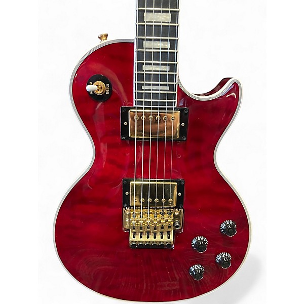 Used Epiphone ALEX LIFESON LES PAUL CUSTOM Ruby Solid Body Electric Guitar