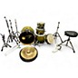Used PDP by DW 5 Piece X7 Lemonburst Drum Kit