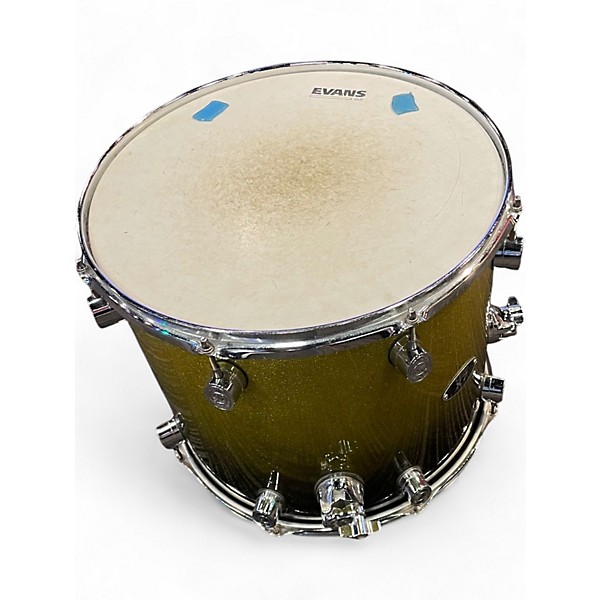 Used PDP by DW 5 Piece X7 Lemonburst Drum Kit