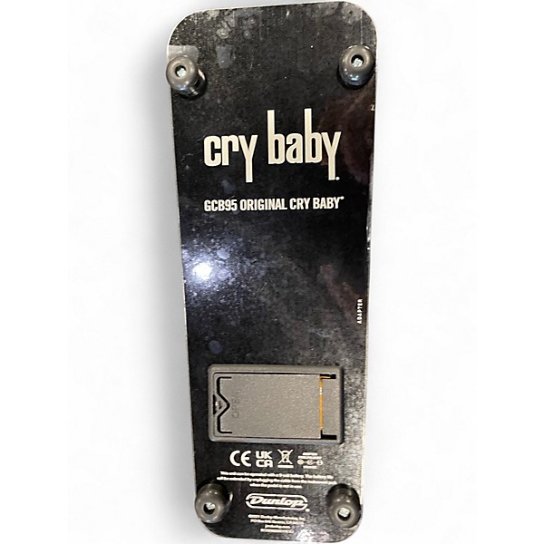 Used Dunlop GCB95 Original Crybaby Wah Effect Pedal