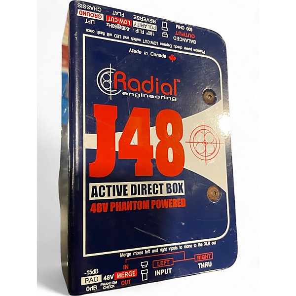 Used Radial Engineering J48 Direct Box