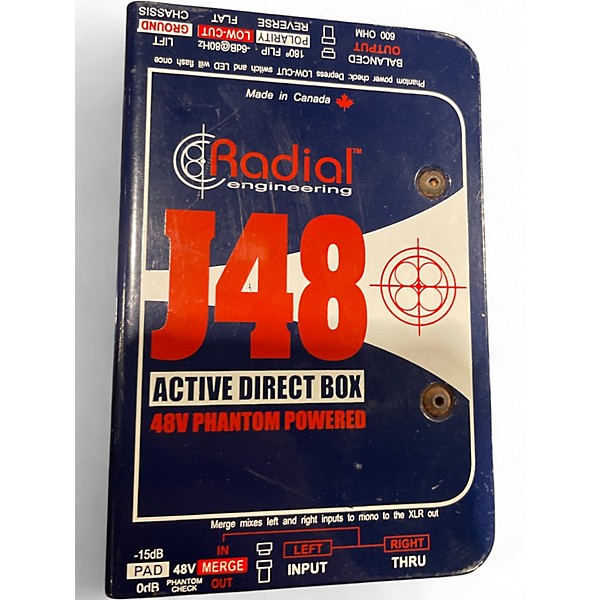 Used Radial Engineering J48 Direct Box