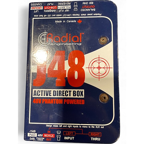 Used Radial Engineering J48 Direct Box