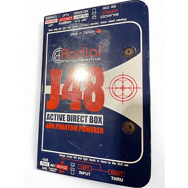 Used Radial Engineering J48 Direct Box