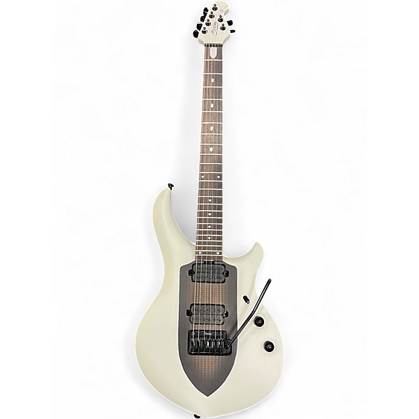 Used Sterling by Music Man MAJESTY MAJ100 Gray Solid Body Electric Guitar