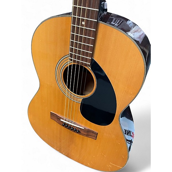 Used Yamaha FG75 Natural Acoustic Guitar