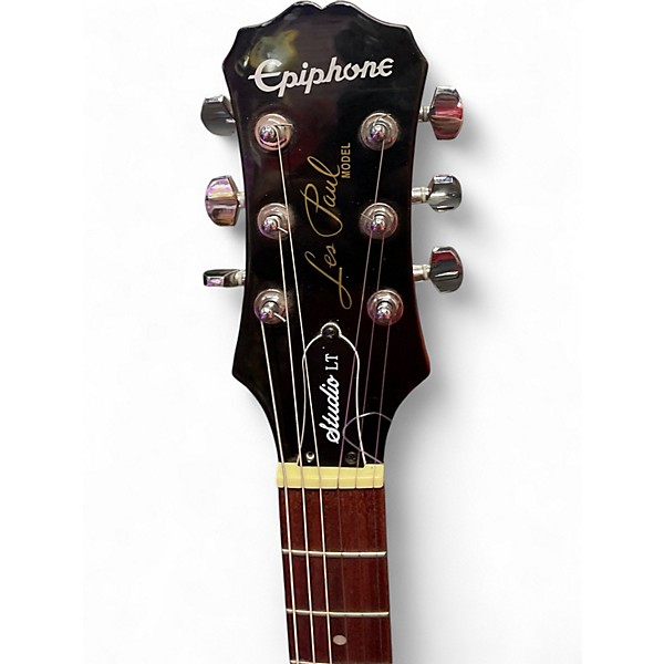 Used Epiphone Les Paul Studio LT 3 Color Sunburst Solid Body Electric Guitar