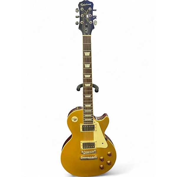 Used Epiphone Les Paul Standard Gold Solid Body Electric Guitar