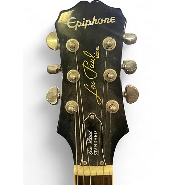 Used Epiphone Les Paul Standard Gold Solid Body Electric Guitar