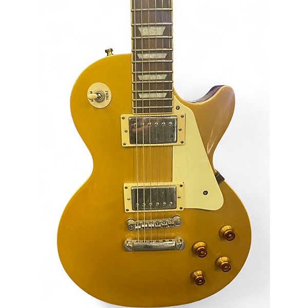 Used Epiphone Les Paul Standard Gold Solid Body Electric Guitar