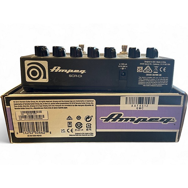 Used Ampeg SCRDI Direct Box
