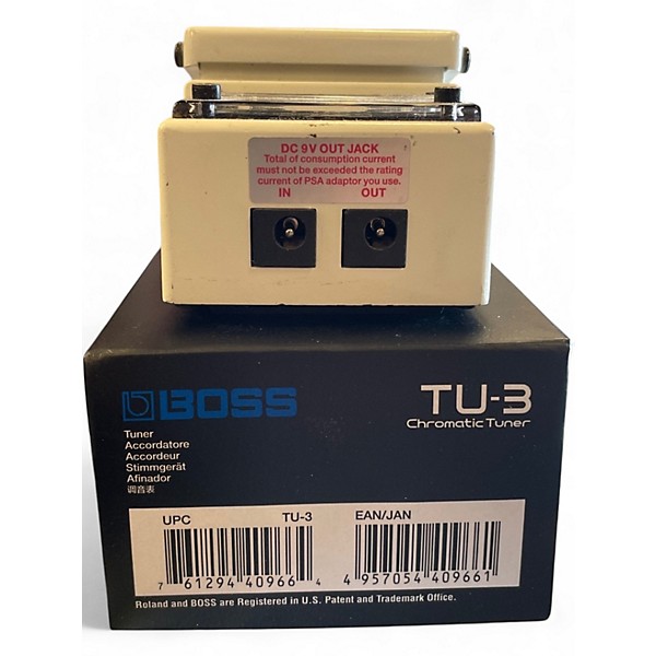 Used BOSS TU3 Chromatic Tuner Pedal