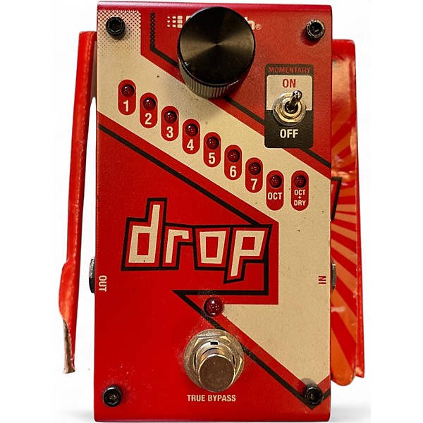 Used DigiTech The Drop Polyphonic Drop Tune Pitch-Shifter Effect Pedal