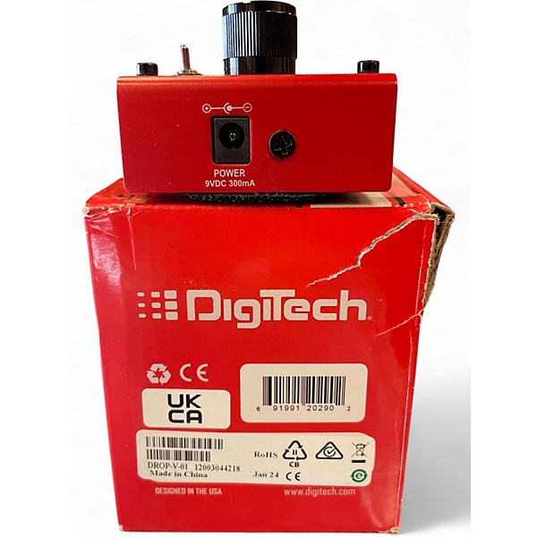 Used DigiTech The Drop Polyphonic Drop Tune Pitch-Shifter Effect Pedal