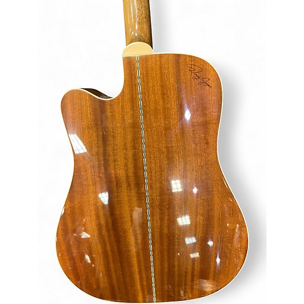 Used Zager 50CE-N Natural Acoustic Electric Guitar