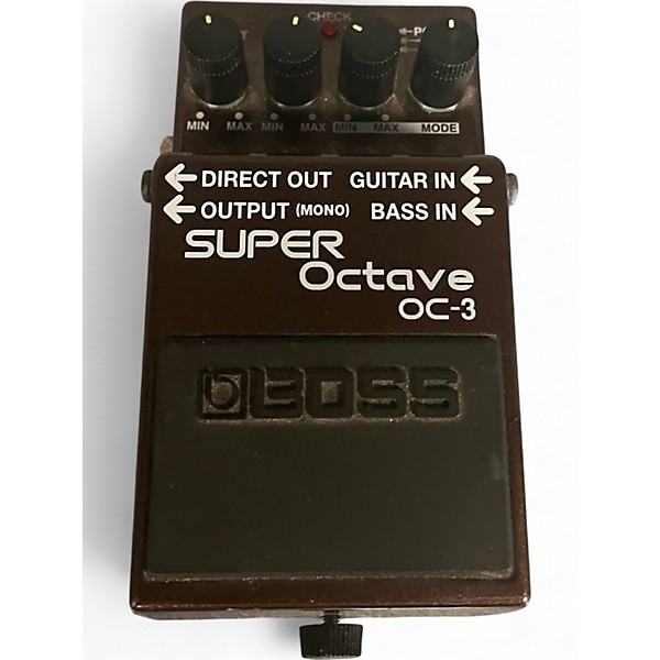 Used BOSS OC3 Super Octave Effect Pedal