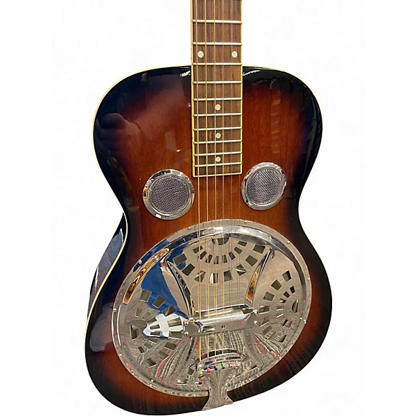 Used Gold Tone PBR Paul Beard Signature-Series Roundneck 2 Color Sunburst Resonator Guitar