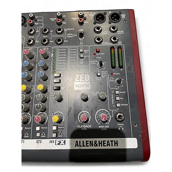 Used Allen & Heath ZED10FX Unpowered Mixer