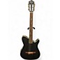 Used Ibanez TOD10N Black Classical Acoustic Electric Guitar thumbnail