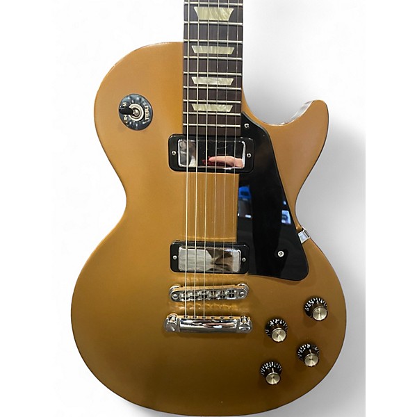 Used 2012 Gibson Les Paul Deluxe Gold Top Solid Body Electric Guitar