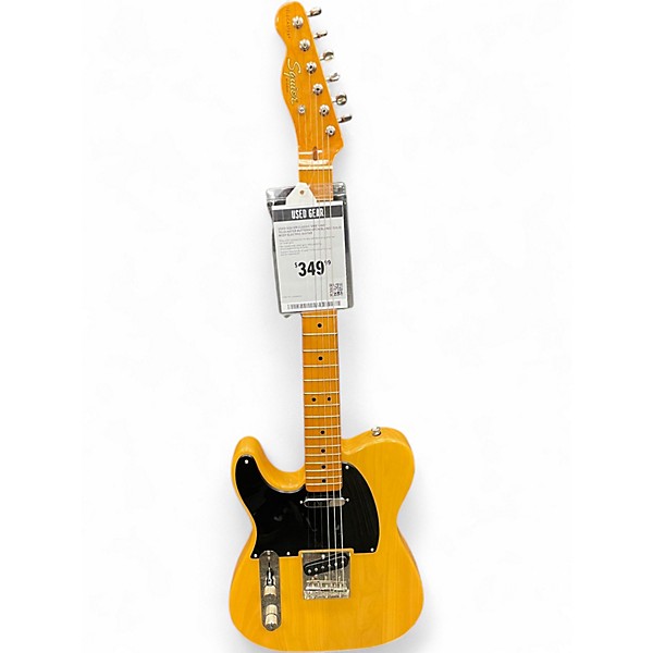 Used Squier Classic Vibe 1950S Telecaster Butterscotch Blonde Solid Body Electric Guitar