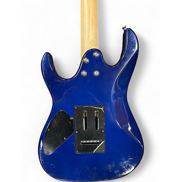 Used Ibanez GRX70QA Blue Solid Body Electric Guitar