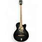 Used Ibanez AEB20E-TKS Black Acoustic Bass Guitar thumbnail