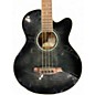Used Ibanez AEB20E-TKS Black Acoustic Bass Guitar