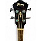Used Ibanez AEB20E-TKS Black Acoustic Bass Guitar