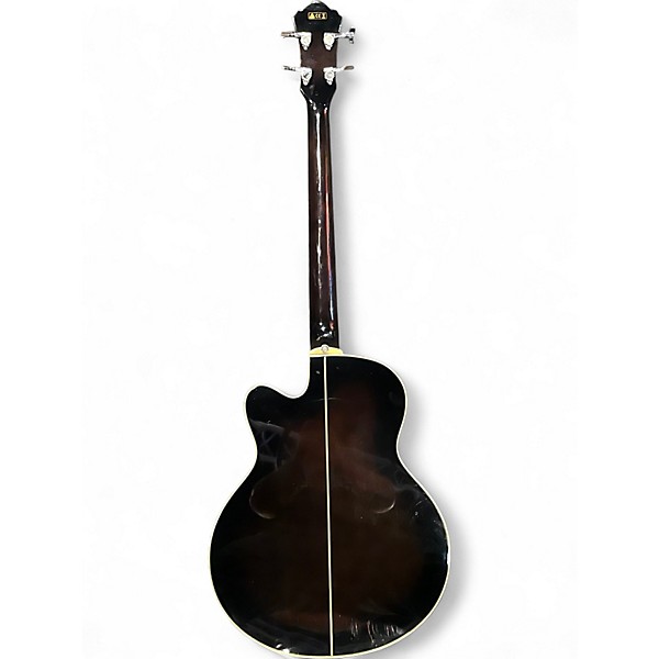 Used Ibanez AEB20E-TKS Black Acoustic Bass Guitar