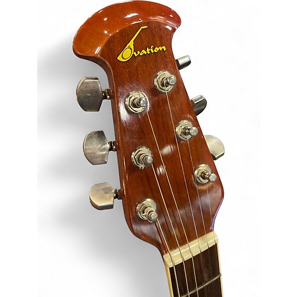 Used Ovation 1517 ULTRA Natural Acoustic Electric Guitar
