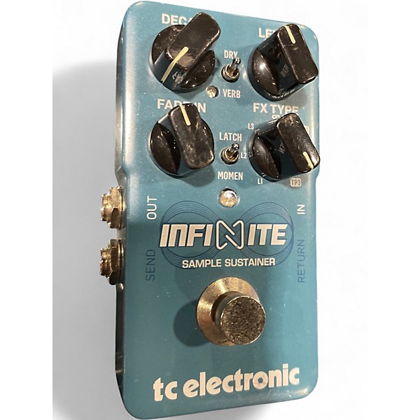 Used TC Electronic Infinite Sample Sustainer Effect Pedal