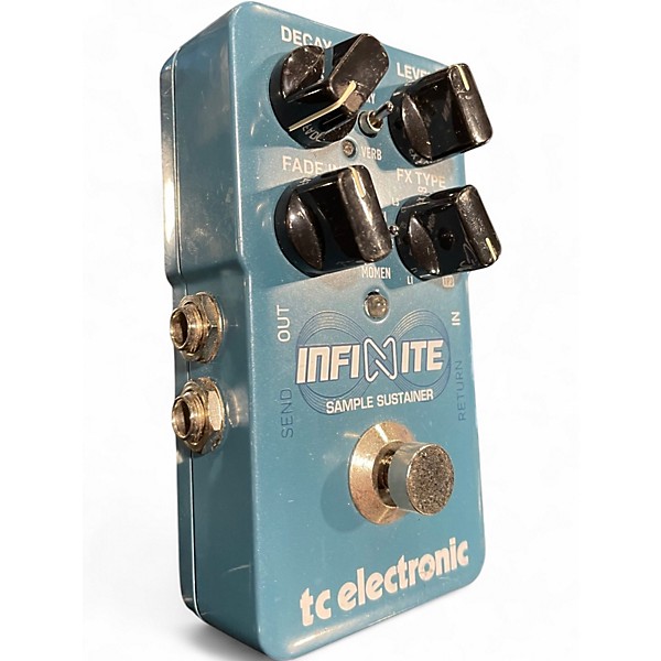 Used TC Electronic Infinite Sample Sustainer Effect Pedal