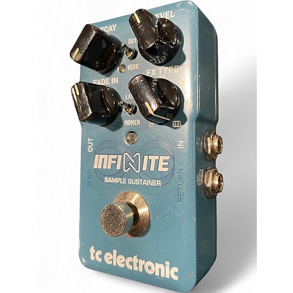 Used TC Electronic Infinite Sample Sustainer Effect Pedal
