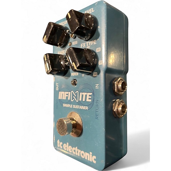 Used TC Electronic Infinite Sample Sustainer Effect Pedal