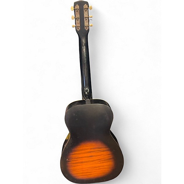 Used Silvertone S65 2 Color Sunburst Acoustic Guitar