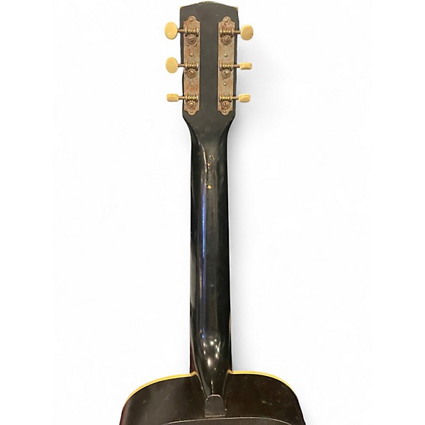Used Silvertone S65 2 Color Sunburst Acoustic Guitar