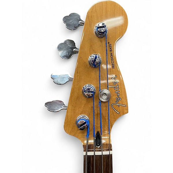 Used 2025 Fender Limited Edition Player II Precision Bass Blue Electric Bass Guitar