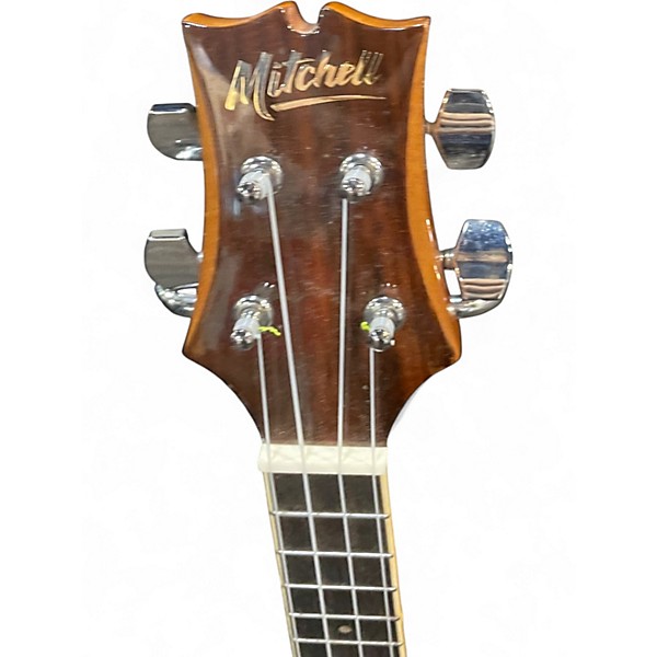 Used Mitchell MU80XCE Green Ukulele