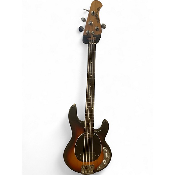 Used Ernie Ball Music Man stingray short scale 3 Color Sunburst Electric Bass Guitar