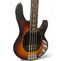 Used Ernie Ball Music Man stingray short scale 3 Color Sunburst Electric Bass Guitar