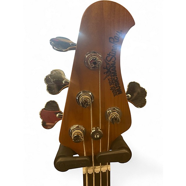 Used Ernie Ball Music Man stingray short scale 3 Color Sunburst Electric Bass Guitar