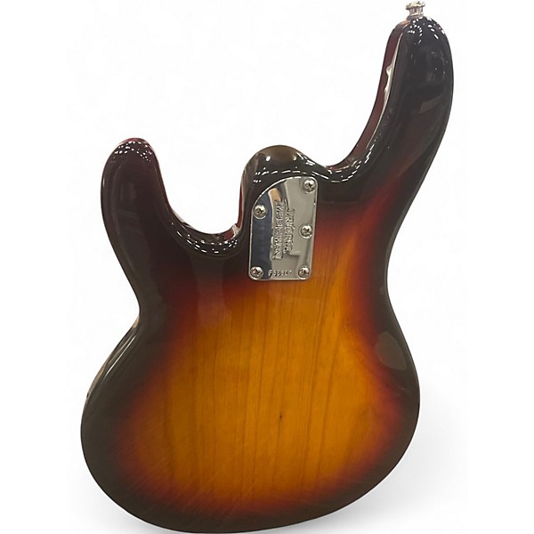 Used Ernie Ball Music Man stingray short scale 3 Color Sunburst Electric Bass Guitar