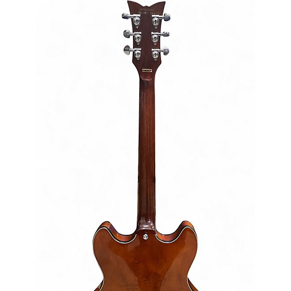 Used Schecter Guitar Research Corsair Brown Hollow Body Electric Guitar