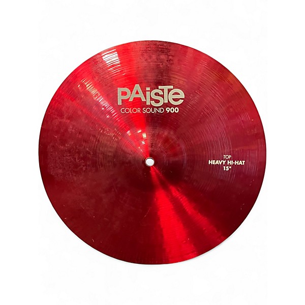 Used Paiste 15in COLORSOUND 900 PAIR Cymbal