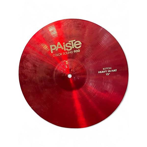 Used Paiste 15in COLORSOUND 900 PAIR Cymbal